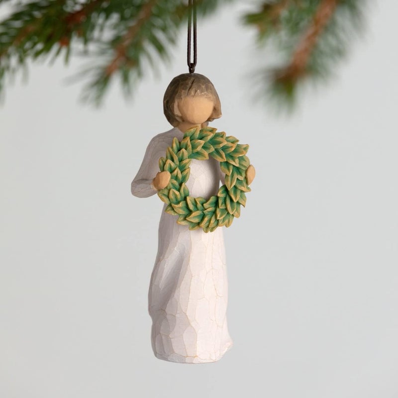 Willow Tree Magnolia Ornament, Sculpted Hand-Painted Figure - Image 2